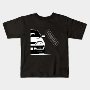 Lowlife with car Kids T-Shirt